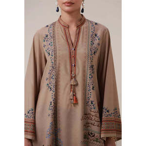2 pièces SL00249 de la série Calligraphy Long Length - Vêtements de loisirs respirants avec un élément de mode Chinoiserie - Product Image 6