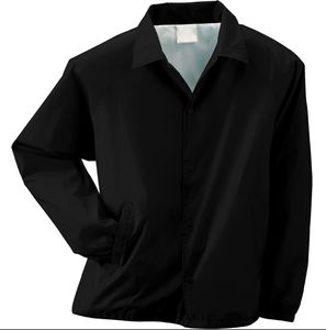 Vestes de travail décontractées pour hommes, style japonais, printemps, fines, 100% nylon, toile imperméable, coupe-vent, boutons-pression - Product Image 1