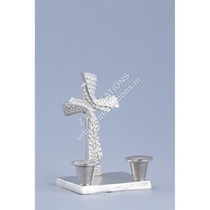 Decoración Navideña para el Hogar, Portavelas de Metal para Velas de Té, Decoración de Mesa - Product Image 1