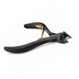 Coupe-ongles en acier inoxydable de haute qualité, robuste, en forme de lune, outil de précision pour les ongles épais et courbés, soin des ongles - Product Image 1