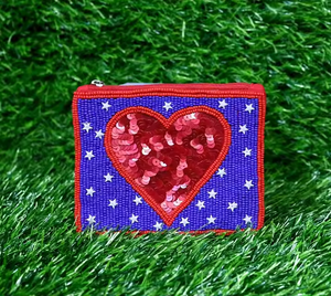 La broderie personnalisée perlée porte-monnaie à motifs de l'Inde exquise à la mode par MD HANDICRAFTS - Product Image 2