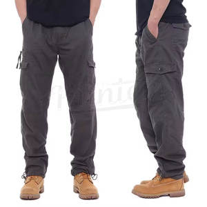 Pantalones Deportivos Casuales para Hombre, 400g, 100% Algodón, Corte Recto, Antiarrugas, Ecológicos, Ligeros, Cintura Media, Estilo Y2K, 2026 - Product Image 4