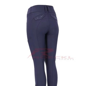 Culottes pour hommes à la mode vente en gros de pantalons d'équitation coupe ajustée tissu extensible confortable fournisseur en vrac OEM direct - Product Image 1