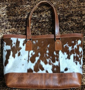 Elegante bolso de mensajero bohemio de cuero genuino para niñas M Vintage Western Bucket Pattern Cremallera Impreso Logo Adolescentes Poliéster - Product Image 4