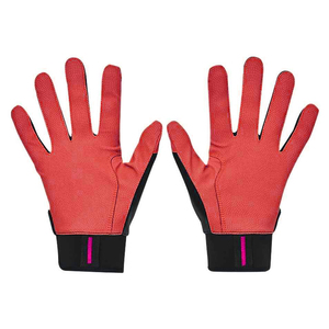 Guantes de béisbol de bateo de cuero de cabra logotipo personalizado cuero de PU cómodo guante de softbol PK tamaño personalizado disponible SAAR - Product Image 4