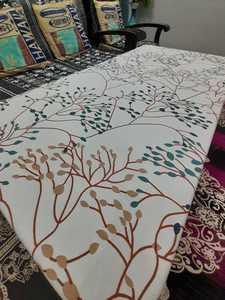 ผ้าปูโต๊ะผ้าฝ้ายพิมพ์ลายดอกไม้สำหรับโต๊ะอาหารการตกแต่งโต๊ะอาหาร - Product Image 3