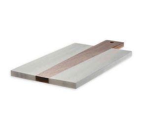 ใหม่ไม้ที่ทันสมัยคุณภาพดีไม้ไผ่ธรรมชาติเขียงไม้สําหรับห้องครัวผักผลไม้ชีสอาหารจานด่วนในอินเดีย - Product Image 6