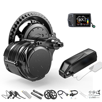 Kit moteur central Varstrom Tongsheng TSDZ8 750W 48V avec écran EKD01 et batterie lithium 20Ah pour vélo électrique - Entrepôt UE