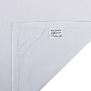 Saco de harina de algodón 100%, toallas de cocina tejidas de estilo cuadrado liso con costura personalizable e impresión, limpieza desechable para el hogar - Product Image 4