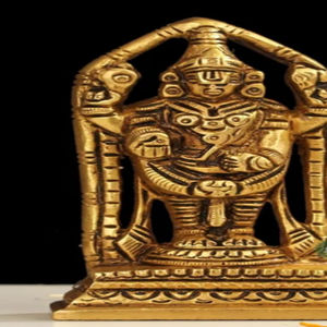 8 \ "Tirupati Balaji Acabado de metal fino Hecho a mano Ídolo Decorativo Showpiece para boda Hogar Oficina Regalo - Product Image 4