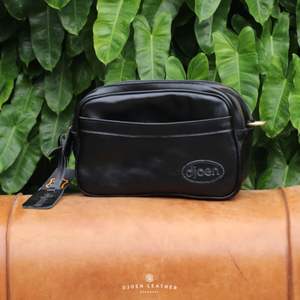 DJOEN Classic Heritage <b>Leather</b> <b>Toiletry</b> <b>Bag</b> Premium Handcrafted Organizer for Travel & Daily Essentials Handmade From Indonesia - Product Image 4