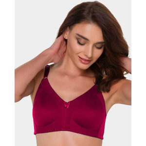 Sujetador Inalámbrico de Algodón AYCI-330 330 para Mujer, Ajustable, Transpirable, Sin Varillas, Sin Relleno, Minimizador, Diseño Sólido con Decoración de Lazo, Varias Tallas - Product Image 4