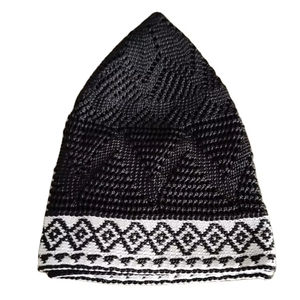Gorros Kufi de Oración Musulmana Islámica Árabe para Hombre, 100% Algodón, Bordado Ajustable, para Todas las Temporadas, de Bangladés - Product Image 1