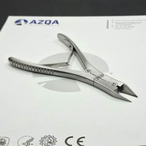 Cortaúñas Resistente con Doble Resorte, Puntas Rectas y Finas, Instrumento de Pedicura de Acero Inoxidable - Product Image 4