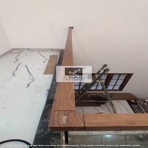 ระบบราวบันไดสแตนเลสและอลูมิเนียมสำหรับบันไดและโรงแรมราคาแพงและแข็งแรงสำหรับอียิปต์ดีไซน์ทันสมัย - Product Image 2