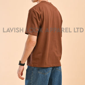 Camisetas Unisex al por Mayor 100% Algodón, Personalizadas, 200 Gramos, Corte Regular, Logotipo Frontal, Tejido Sólido para Hombre - Product Image 3