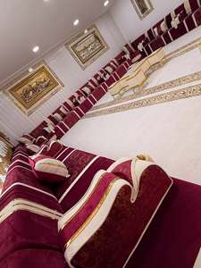 ที่นั่งพื้นแบบตะวันออก โซฟาสไตล์ชาติพันธุ์ โซฟาแบบอาหรับมาจลิส โซฟาสไตล์ออตโตมัน ชุดโซฟาแบบอาหรับ ชุดโซฟาแบบจัลซา ที่นั่งพื้นแบบตะวันออกสุดหรู - Product Image 3