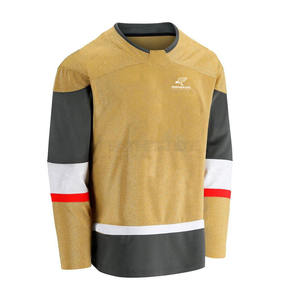 El último diseño Juvenil Desgaste Jersey de hockey sobre hielo Color sólido Jersey de hockey sobre hielo Venta al por mayor Mejor precio Jersey - Product Image 2