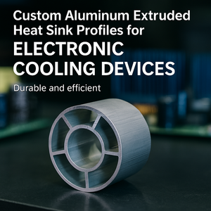 โปรไฟล์ระบายความร้อนอะลูมิเนียมอัดขึ้นรูป AL 6063 T5 แบบกำหนดเอง ผิวเคลือบอะโนไดซ์สีดำ รองรับการดัด/ตัด/เชื่อม สำหรับระบบระบายความร้อนอิเล็กทรอนิกส์ - Product Image 3