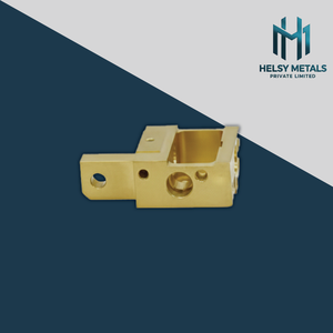 Componente Rectangular de Latón VMC Avanzado, Fresado CNC de Alta Precisión para Ensamblajes Eléctricos y Mecánicos - Product Image 6