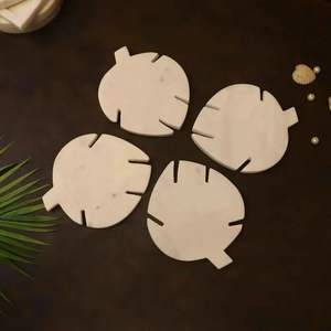 Sous-verres en pierre de marbre de haute qualité Tapis et tampons Napperons de table Panneau de décoration Élégant et durable - Product Image 6