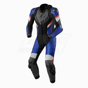 Cantidad a granel Moto Traje Servicio OEM Moto Traje de cuero Último estilo Moto Traje de cuero - Product Image 2