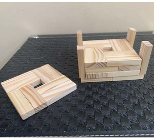 Posavasos irregular ecológico de madera de nogal para el hogar, cocina, sala de estar, uso hecho por Tayyab Handicraft - Product Image 2