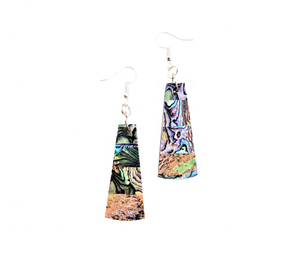 Trendy <b>Mother</b> <b>of</b> <b>Pearl</b> Drop Earrings Rectangle Shape Customizable Size for Women's Anniversary Gift - Product Image 5