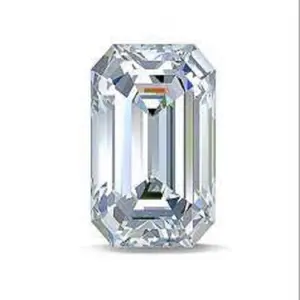 最新GIA IGI CVD钻石0.1ct-0.7ct认证祖母绿切割花式宝石HPHT实验室种植的高级珠宝钻石