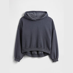 Conjunto de Sudadera y Sudadera con Capucha de Corte Cuadrado para Mujer, Diseño Personalizado de Invierno, Gruesa, con Logotipo Frontal, 500 g/m² - Product Image 1