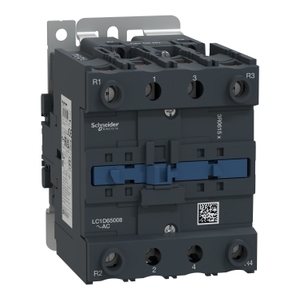 Pour Schneider Electric LC1D65008D7 Contacteur TeSys D 4P (2 NO + 2 NC) AC-1 <= 440V 80A Bobine 42V AC 50/60Hz Contacteur 80A pour AC - Product Image 1