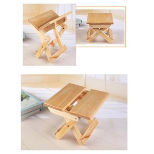 Usine En Gros Portable Simple En Bois Tabouret Pliant Chaise De Pêche En Plein Air Petit Tabouret pour Enfants Adultes Fabriqué au Vietnam - Product Image 6