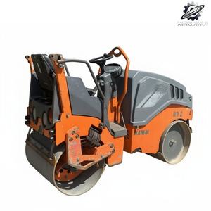 Rodillo Compactador Vibratorio de Doble Tambor HAMM HD8VV Usado, 1.5 Toneladas de Peso Operativo, Marca Alemana Original, Compactador Pequeño - Product Image 1