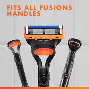 Repuestos de Cuchillas para Afeitar Gillette Fusion5 Power para Hombre, 6 Cartuchos, Banda Lubricante Más Grande, Recortador de Precisión, Maquinilla de Afeitar de 5 Cuchillas - Product Image 3