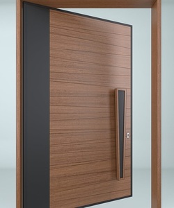 Puerta personalizada de madera laminada/chapa/melamina Puerta de madera con núcleo de panal ecológico con superficie de MDF y relleno de papel - Product Image 5