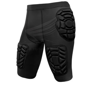 Pantalones Cortos Acolchados de Hockey sobre Hielo de la Mejor Calidad, Transpirables, de Secado Rápido, Ecológicos, 100% Poliéster, Servicio Personalizado OEM, Hechos en Pakistán, para Hombre - Product Image 1