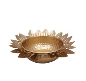 Cuencos de metal sólido hechos a mano de calidad superior Cuenco de comida decorativo único Venta caliente por productos impresionantes - Product Image 2