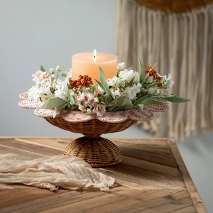 ชามหวายพร้อมพื้นผิวรูปดอกไม้ธรรมชาติสำหรับนำเสนออาหารเป็นมิตรกับสิ่งแวดล้อมสินค้าจากเวียดนามขายส่ง - Product Image 6