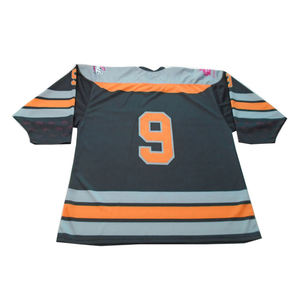 Uniformes Deportivos Personalizados por Sublimación, Uniformes de Equipo OEM con Nombre y Numeración, Jersey de Jugador de Hockey sobre Hielo, Ropa de Equipo Personalizada - Product Image 2