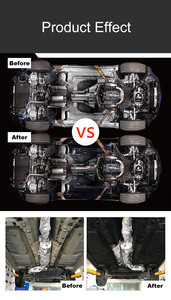 500มิลลิลิตร AEROPAK สีสเปรย์เสื้อคลุมป้องกันด้านล่างของยางรองพื้นรถ - Product Image 6