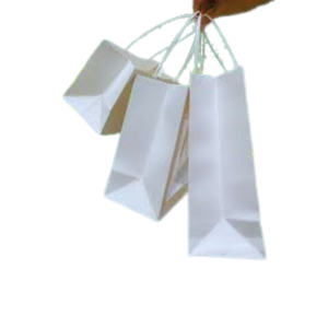 Bolsas de papel Kraft impresas personalizadas respetuosas con el medio ambiente, mango largo de la mano, Vietnam, impresión duradera y precisa respetuosa con el reciclaje - Product Image 5