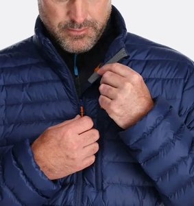 Chaqueta Acolchada Personalizada con Capucha, Diseño Pesado, Estilo Burbuja, para Hombre, Talla Grande, 2025 - Product Image 2