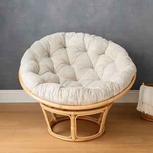 Silla de ratán duradera de alta calidad para interior/exterior cómoda sala de estar dormitorio hoteles parques comedor hermosos juegos de jardín - Product Image 2