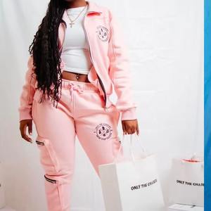 ชุดวอร์มมีซิปสำหรับผู้หญิงคอลเลคชั่นฤดูหนาวดีไซน์ตามสั่ง - Product Image 2