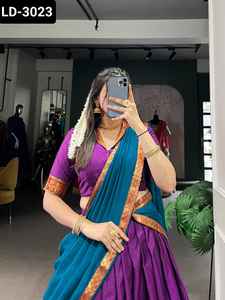 เสื้อเชิ้ตผ้าคอตตอนแท้สำหรับผู้หญิงผ้าคอตตอนสำหรับงานแต่งงานดีไซน์ใหม่เสื้อเบลาส์ลายแฟนซีสำหรับผู้หญิง - Product Image 6