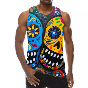 Camiseta sin mangas deportiva para mujer, Top de algodón personalizado de secado rápido para gimnasio, entrenamiento para correr, camiseta sin mangas absorbente de sudor rápido para verano - Product Image 5