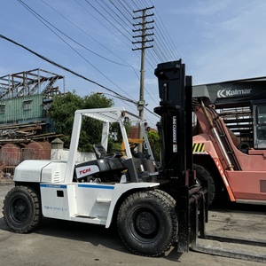 รถยกไฮดรอลิกดีเซลขนาดใหญ่ 10/5/3 ตัน ยี่ห้อ TCM ของแท้จากญี่ปุ่น มือสองสำหรับขาย - Product Image 2