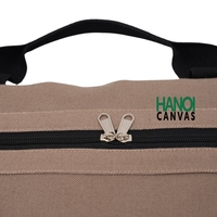 Tas Olahraga Perjalanan Luar Ruangan Fashion dengan Ritsleting Unisex Ramah Lingkungan Kanvas Logo Kustom Bersertifikat BSCI Vietnam