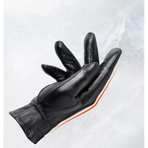 Guantes de conducción de cuero de dedo completo, artesanía fina, guantes de conducción de cuero, alta comodidad, costuras fuertes, guantes de conducción para hombres - Product Image 4