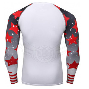 เสื้อรัชการ์ดแขนยาวสำหรับผู้ชายชุดรัชการ์ดกีฬาแบบสั่งทำ - Product Image 3